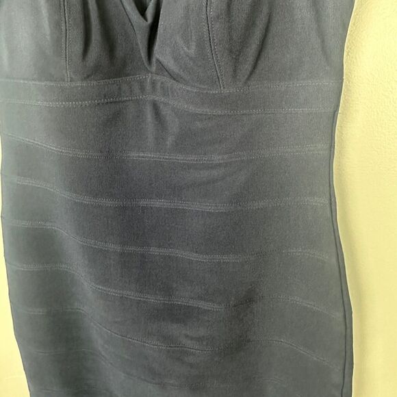 Nwt Macy's City Triangles Navy Bodycon Dress Womens Size 5 - Picture 3 of 7